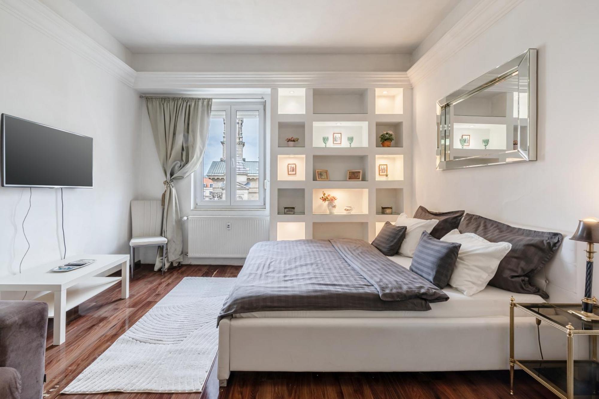 Apartmán Amora Homes Basilica And Castle View Luxury Suite, Free Parking Reservation Needed Budapest